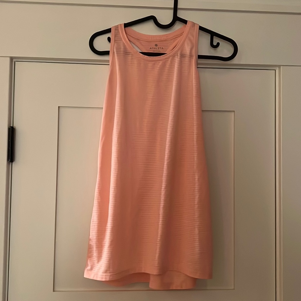 Athleta Pink Racer Back Tank Size XS